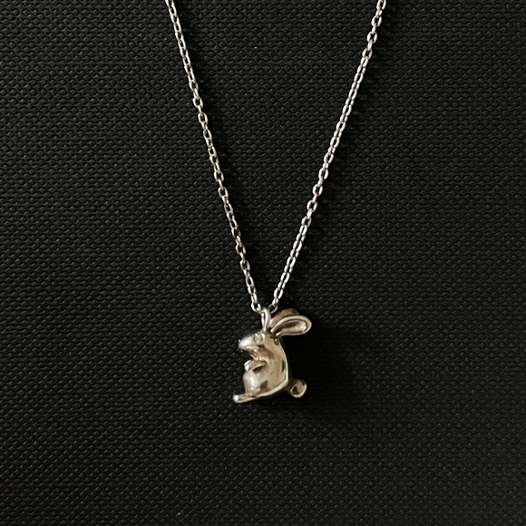 Silpada Bunny Necklace | .925 Sterling Silver - Picture 1 of 2